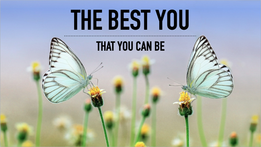 The Best You That You Can Be