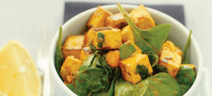 Indian Spinach and Tofu Curry